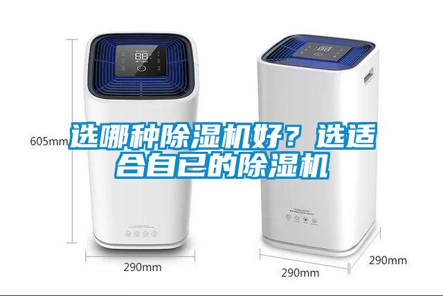 選哪種除濕機好？選適合自已的除濕機