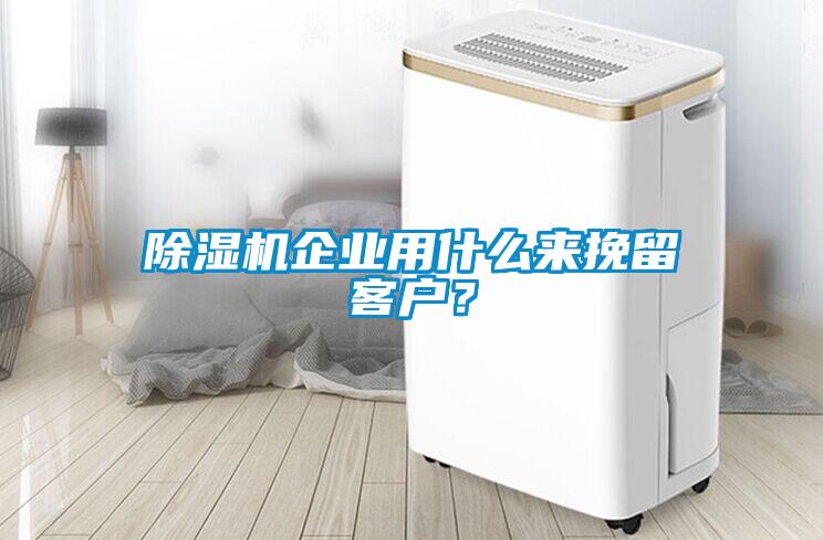 除濕機(jī)企業(yè)用什么來挽留客戶？