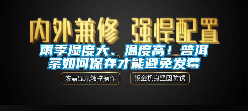 雨季濕度大、溫度高！普洱茶如何保存才能避免發(fā)霉