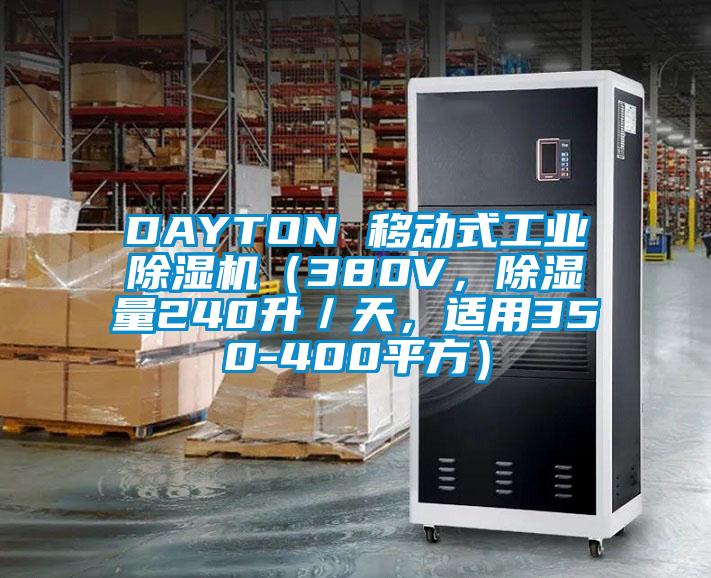 DAYTON 移動(dòng)式工業(yè)除濕機(jī)（380V，除濕量240升／天，適用350-400平方）