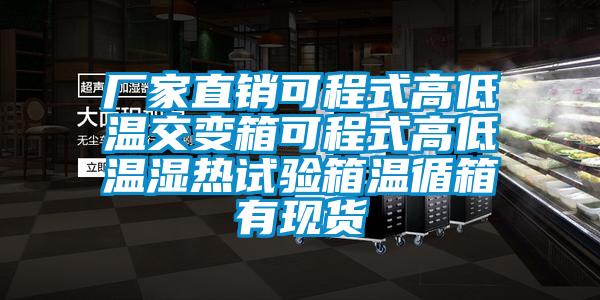 廠家直銷(xiāo)可程式高低溫交變箱可程式高低溫濕熱試驗(yàn)箱溫循箱有現(xiàn)貨