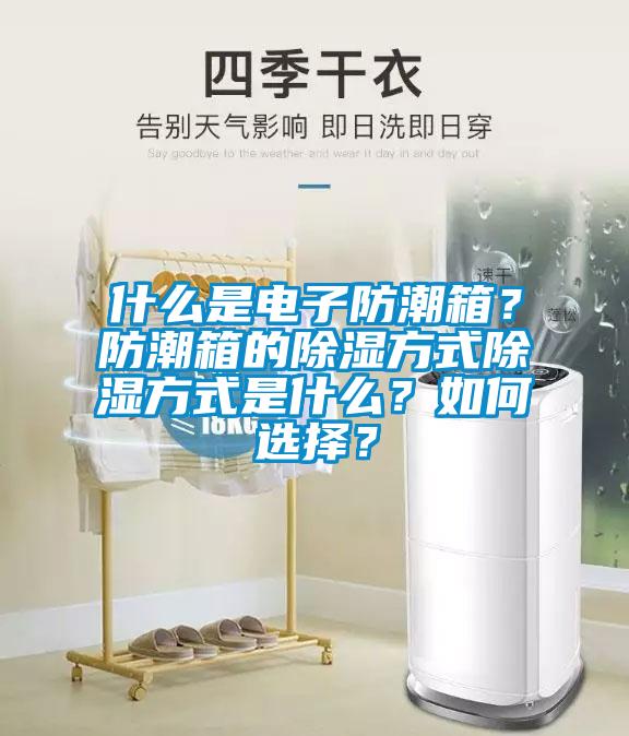 什么是電子防潮箱？防潮箱的除濕方式除濕方式是什么？如何選擇？