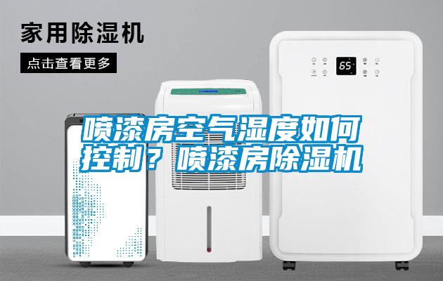 噴漆房空氣濕度如何控制？噴漆房除濕機