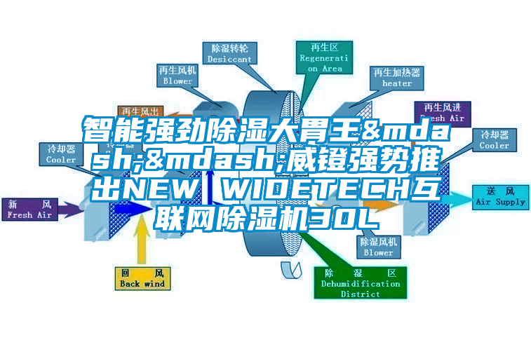 智能強勁除濕大胃王——威鐙強勢推出NEW WIDETECH互聯(lián)網(wǎng)除濕機30L