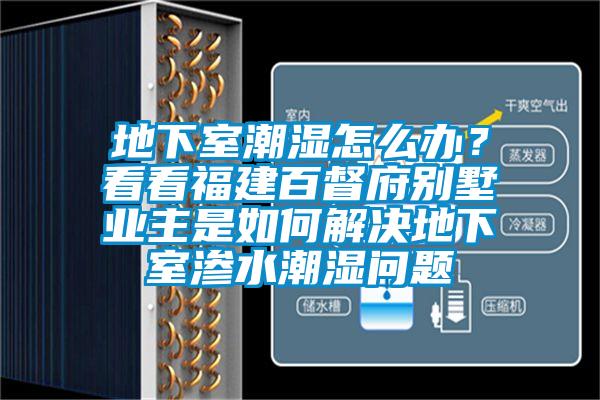 地下室潮濕怎么辦？看看福建百督府別墅業(yè)主是如何解決地下室滲水潮濕問題