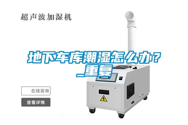 地下車庫潮濕怎么辦？_重復