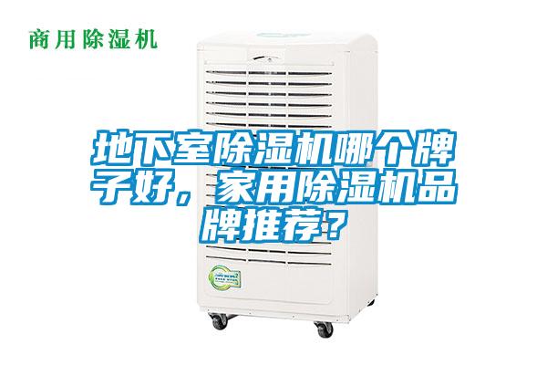 地下室除濕機哪個牌子好，家用除濕機品牌推薦？