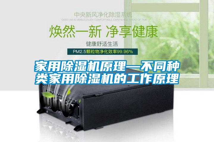 家用除濕機原理—不同種類家用除濕機的工作原理