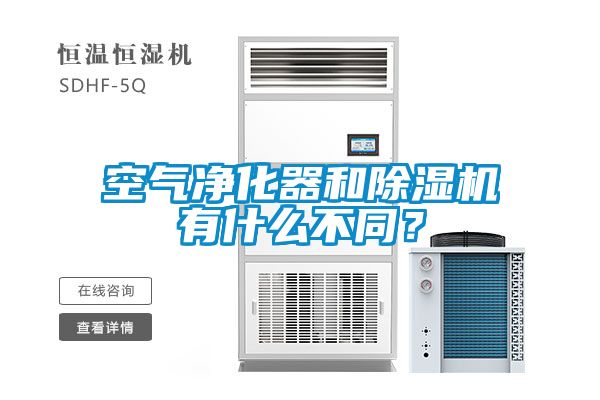 空氣凈化器和除濕機(jī)有什么不同？