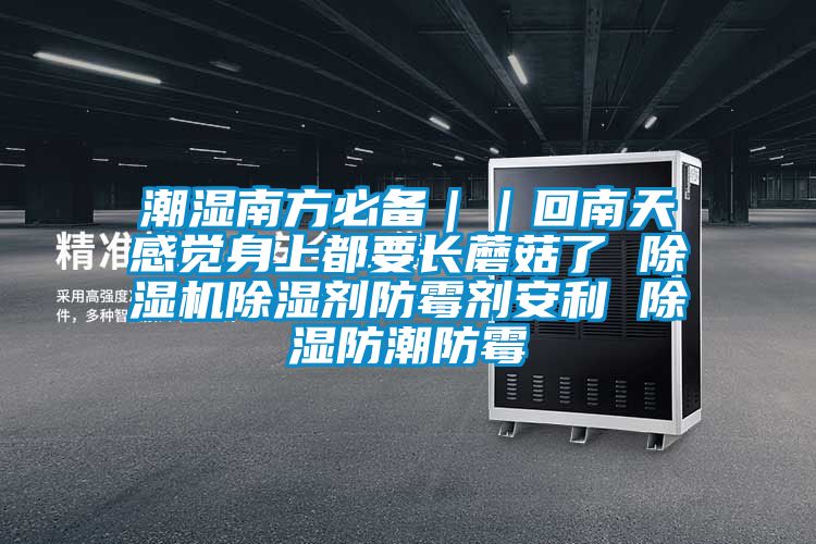 潮濕南方必備｜｜回南天感覺身上都要長蘑菇了 除濕機除濕劑防霉劑安利 除濕防潮防霉