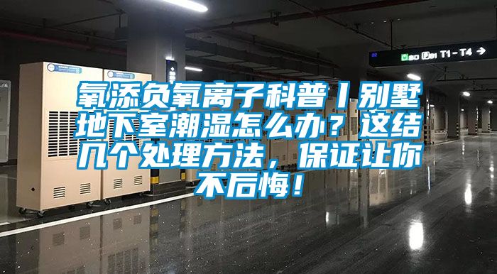 氧添負(fù)氧離子科普丨別墅地下室潮濕怎么辦？這結(jié)幾個處理方法，保證讓你不后悔！