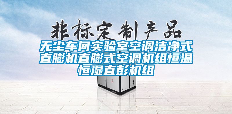 無塵車間實驗室空調(diào)潔凈式直膨機直膨式空調(diào)機組恒溫恒濕直彭機組