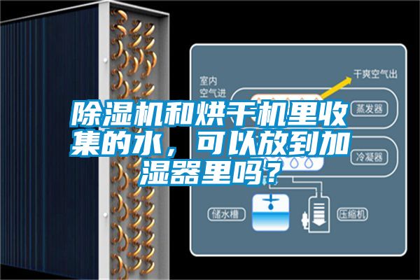 除濕機和烘干機里收集的水，可以放到加濕器里嗎？