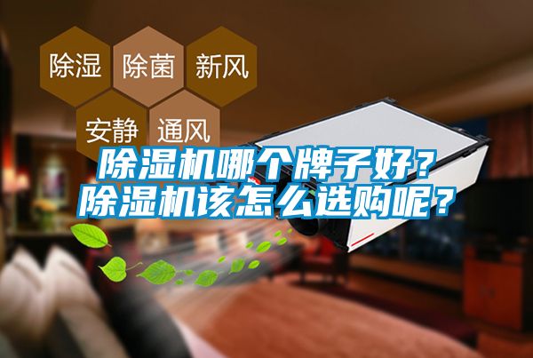 除濕機哪個牌子好？除濕機該怎么選購呢？