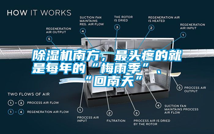 除濕機南方，最頭疼的就是每年的“梅雨季”、“回南天”