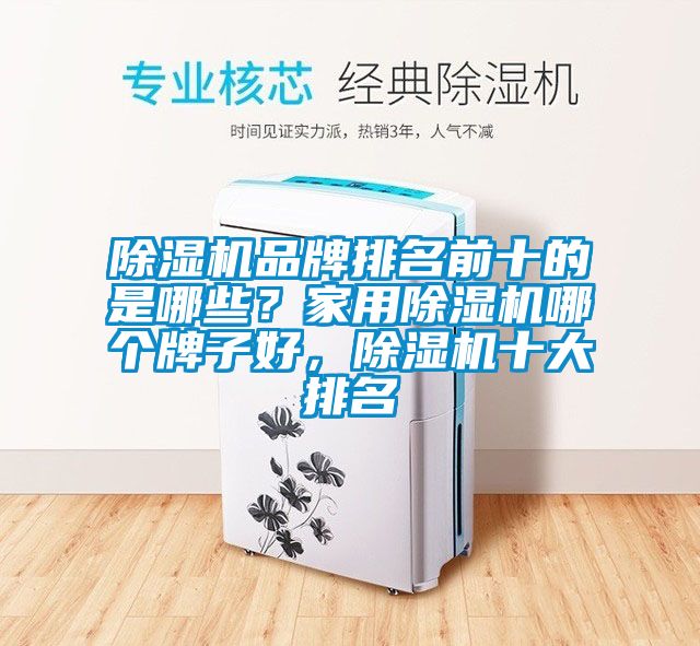 除濕機品牌排名前十的是哪些？家用除濕機哪個牌子好，除濕機十大排名