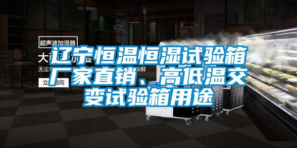 遼寧恒溫恒濕試驗箱廠家直銷、高低溫交變試驗箱用途