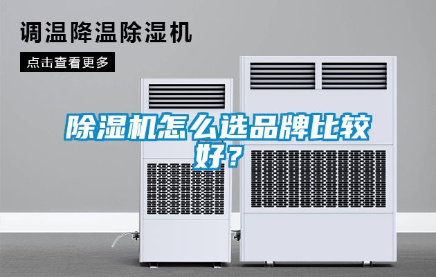 除濕機(jī)怎么選品牌比較好？