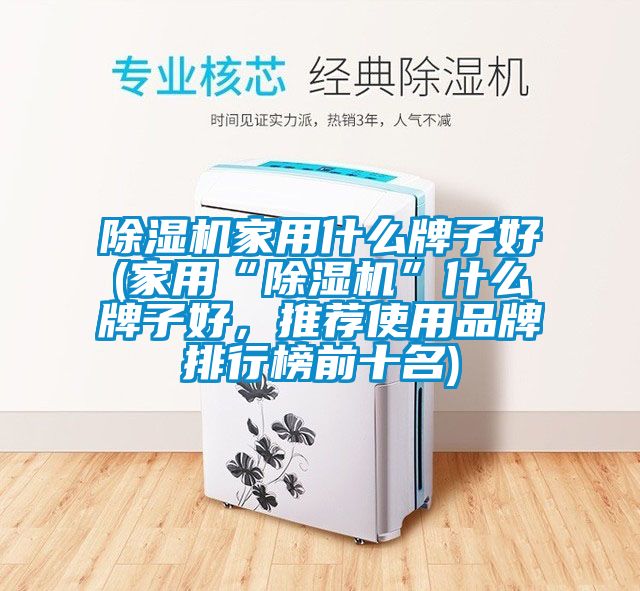 除濕機家用什么牌子好(家用“除濕機”什么牌子好，推薦使用品牌排行榜前十名)